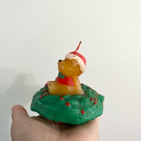 Vintage Jasco and Avon Christmas Wax Candle Figures People And Dog Set of Three - Picture 10 of 11